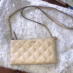 Kate Spade quilted shoulder/crossbody bag